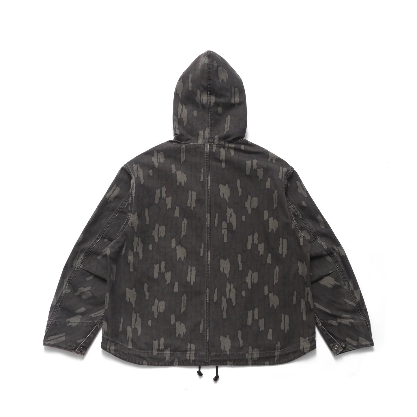 Cotton Twill Zip Hoodie