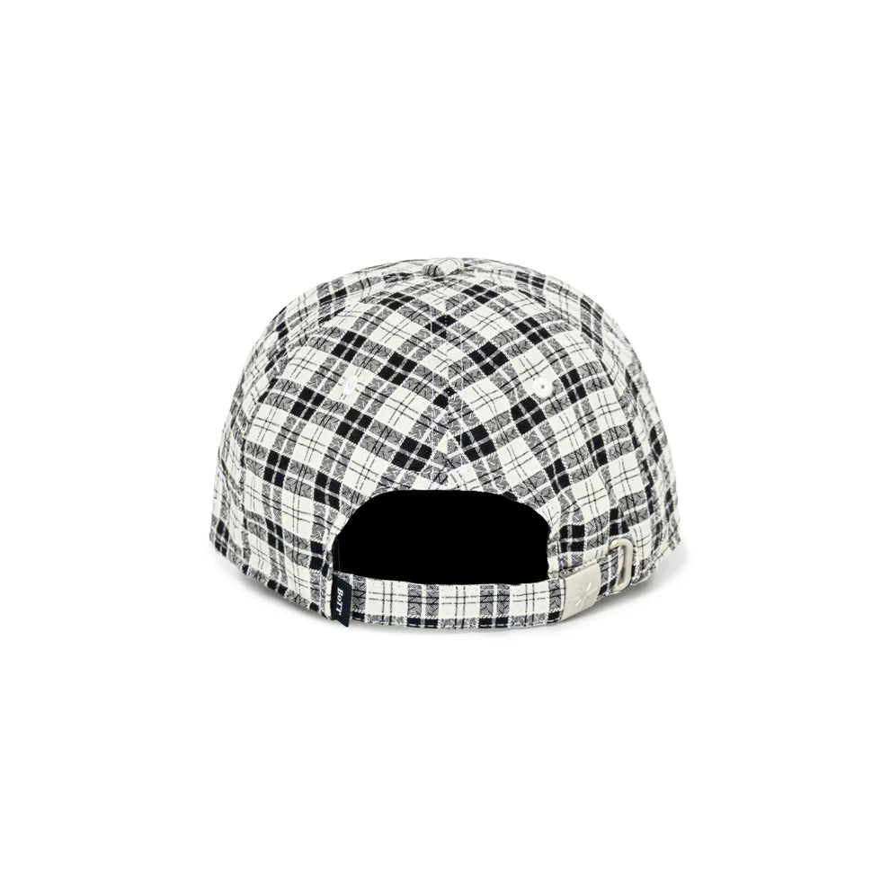 2Y Plaid 6-Panel Cap Black