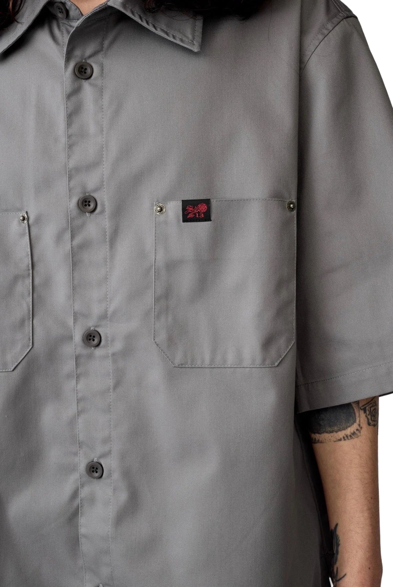 Ani Workwear Shirt Grey