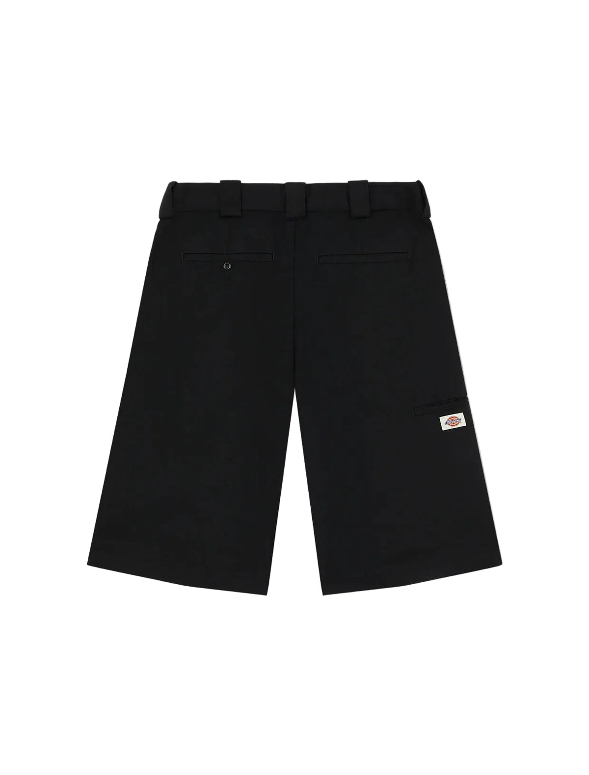 Hemp twill 13-Inch work shorts Black