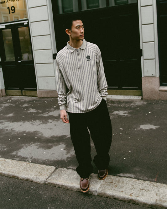 Elastic Waist Baggy Pant