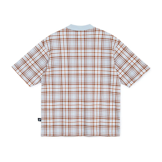 Plaid S/S Polo Shirt