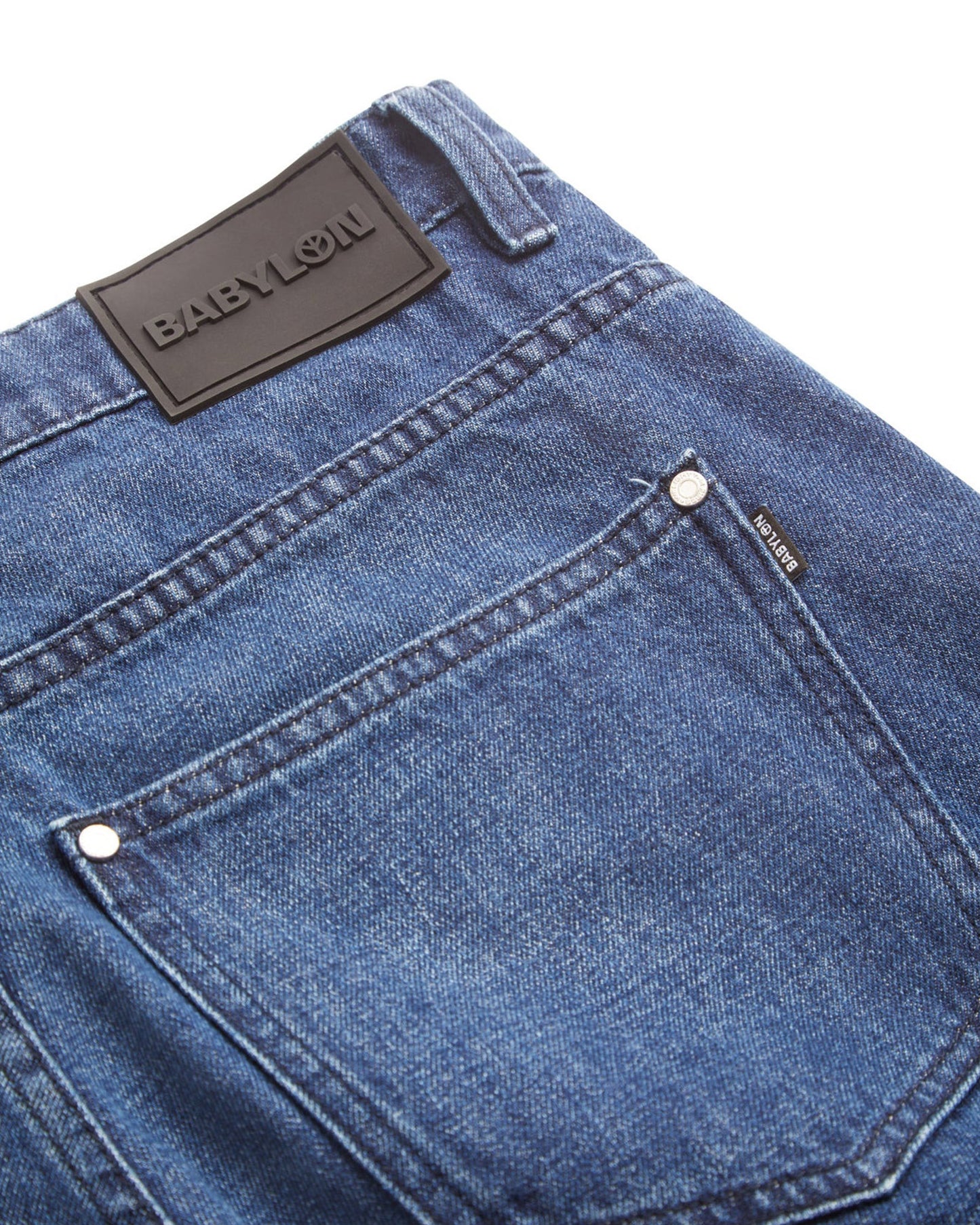 5 Pocket BABYLON Patched Pant