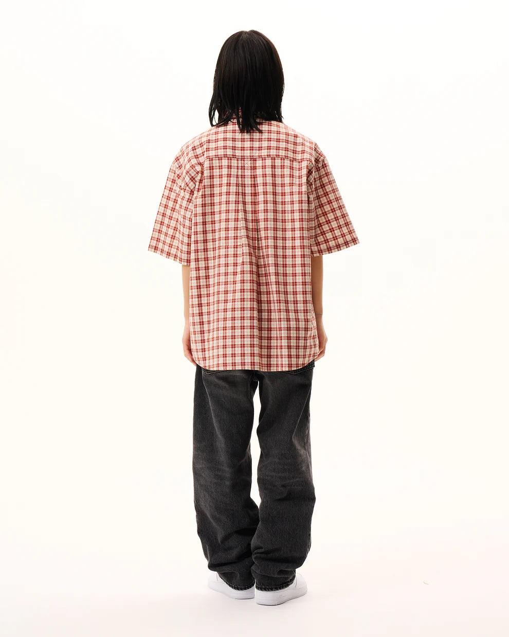Plaid S/S Shirt Red