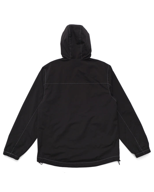 Contrast Stitch Rain Shell Jacket