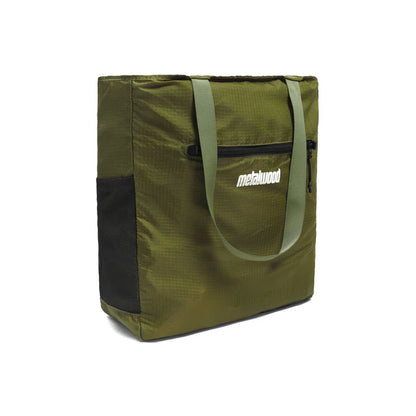 Pocketable Tote Bag Green