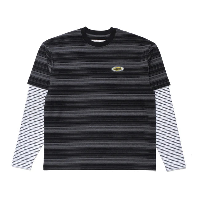 Double Layer Striped T-Shirt