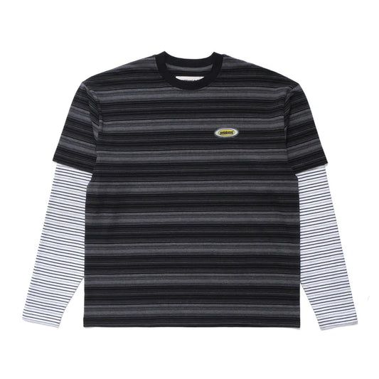 Double Layer Striped T-Shirt