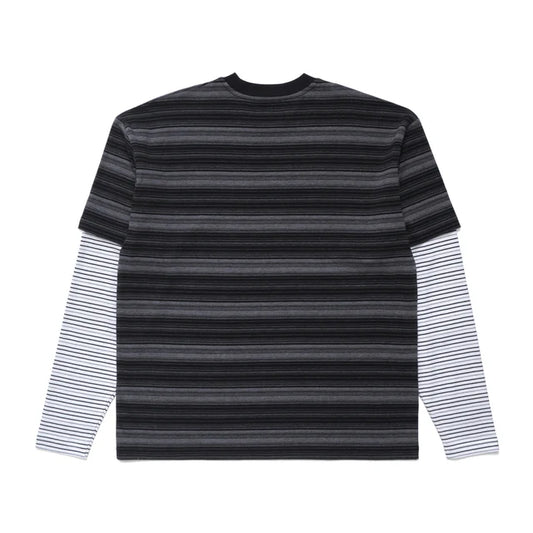 Double Layer Striped T-Shirt