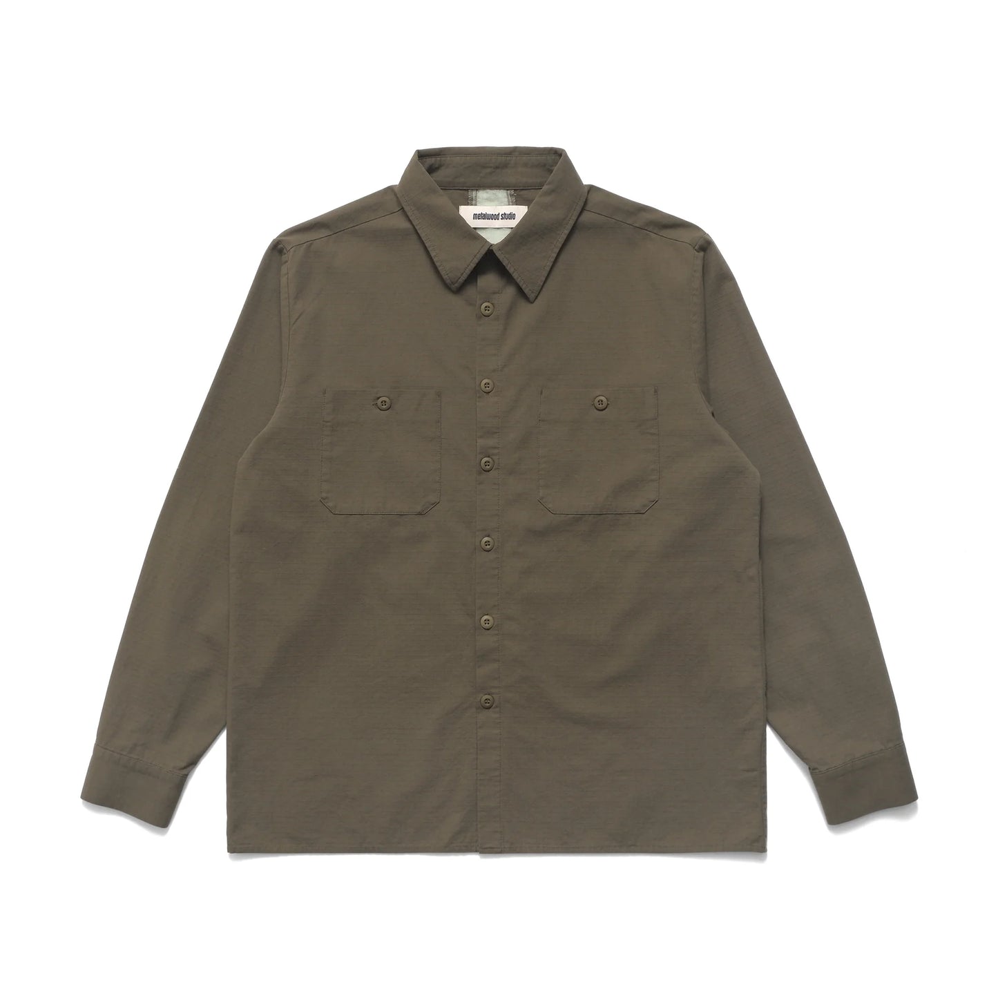 Paneled Work Shirt