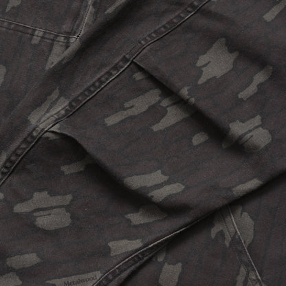 Cotton Twill Zip Hoodie