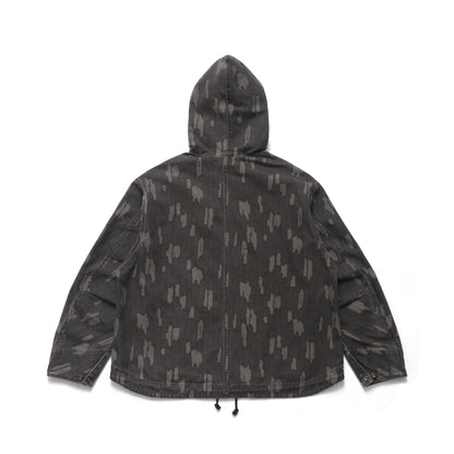 Cotton Twill Zip Hoodie