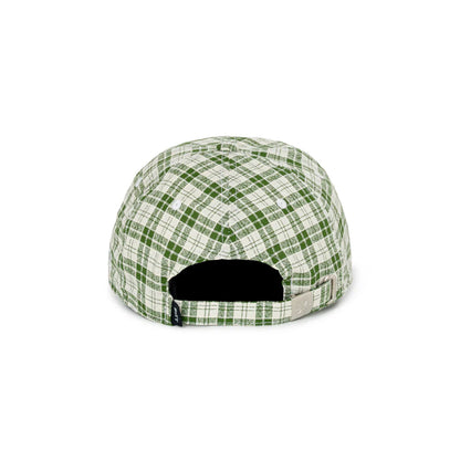 2Y Plaid 6-Panel Cap Green