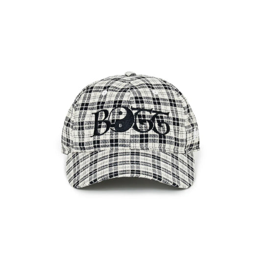 2Y Plaid 6-Panel Cap Black