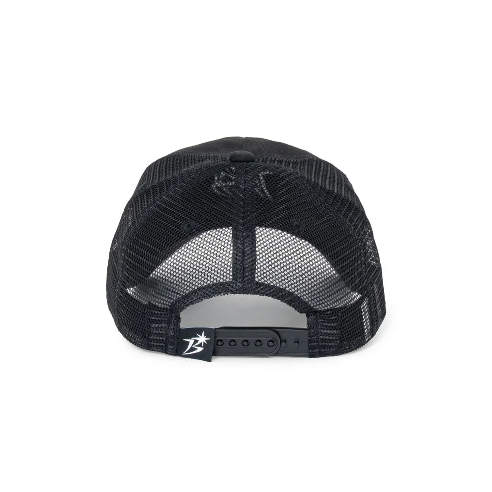 B Logo Mesh Back 5-Panel Cap
