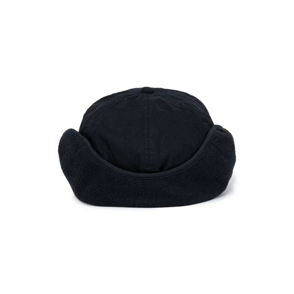 V2 Logo Earflap Cap Black