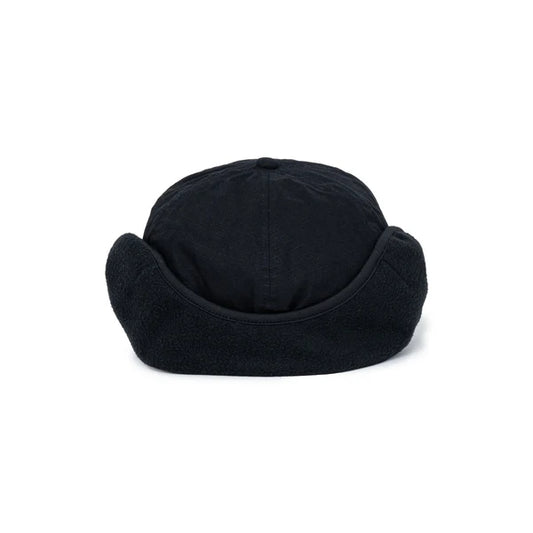 V2 Logo Earflap Cap Black
