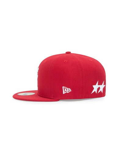 New Era X TwoJeys Initials Red 59FIFTY