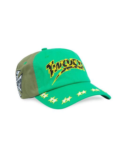 EMBROIDERED GREEN DAD CAP