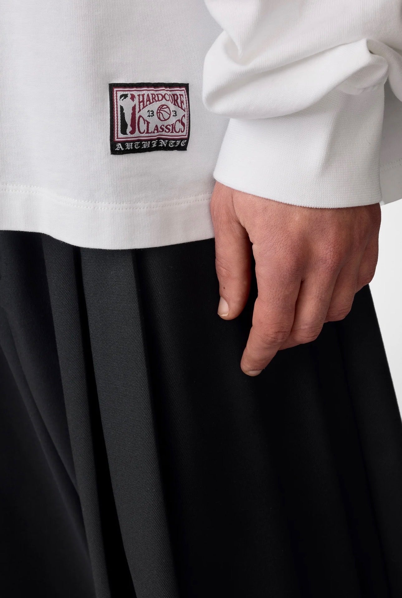 Hardcore Classic Longsleeve White