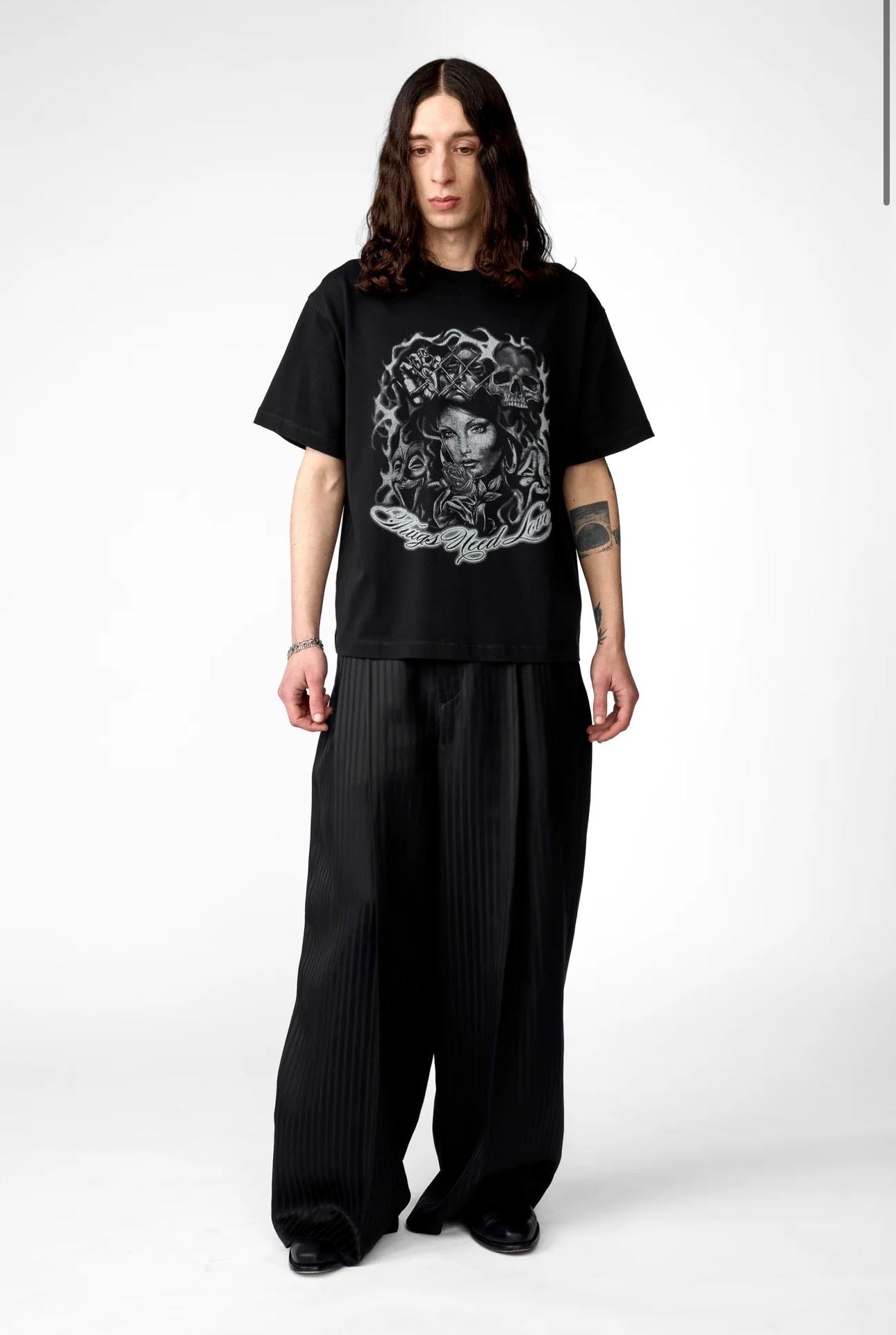 Regular Tattoo Tee Black