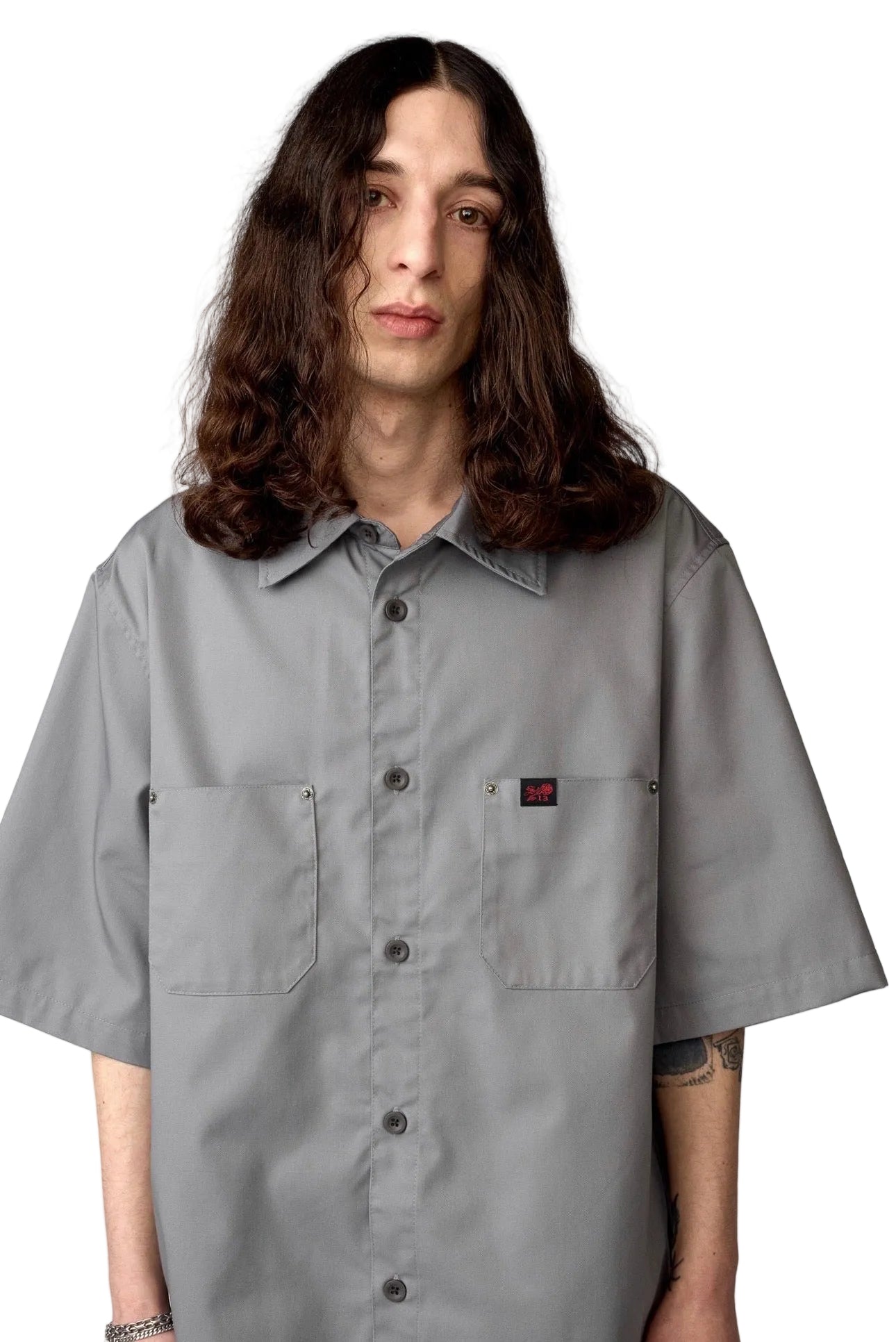 Ani Workwear Shirt Grey