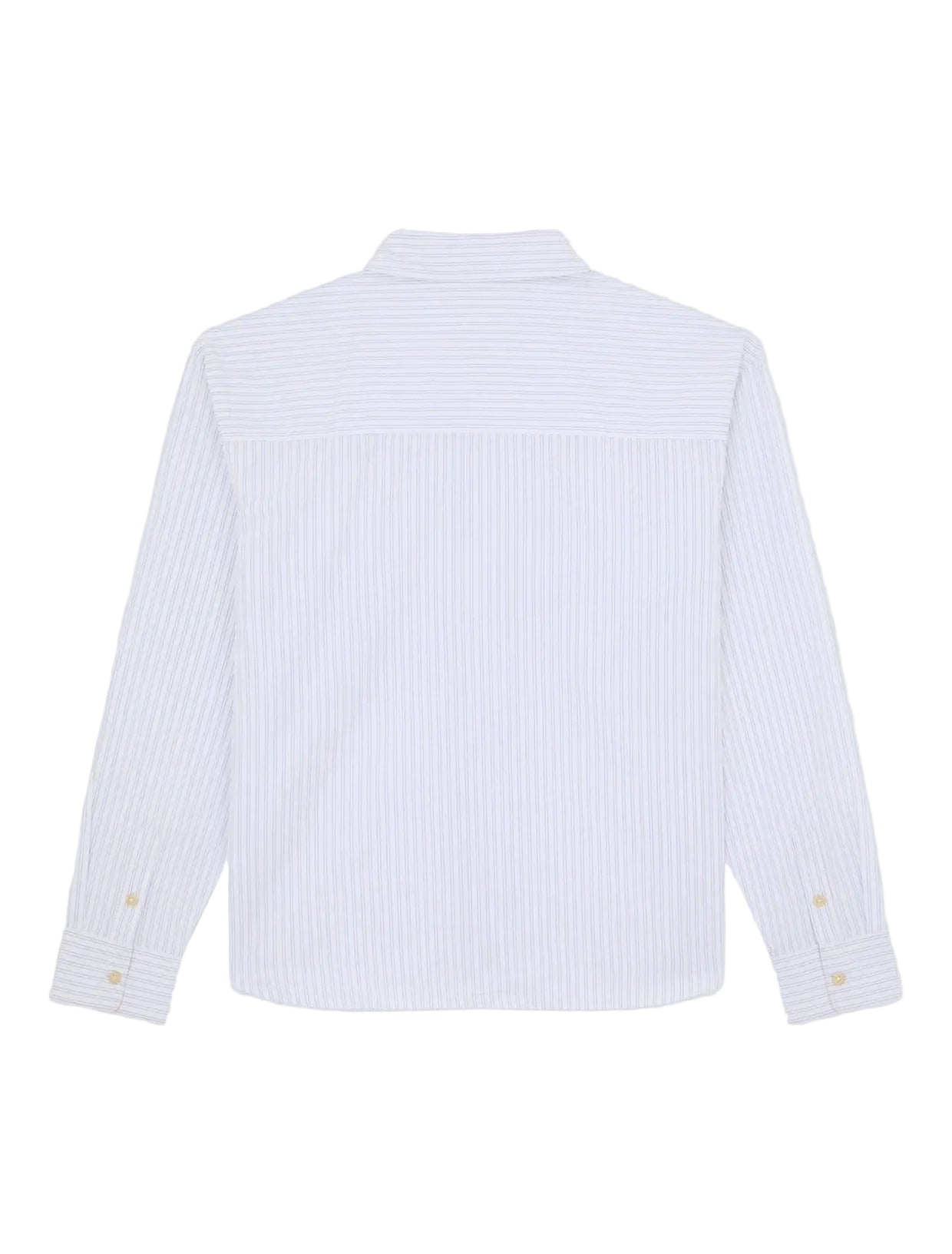 Supima long-sleeve work shirt White