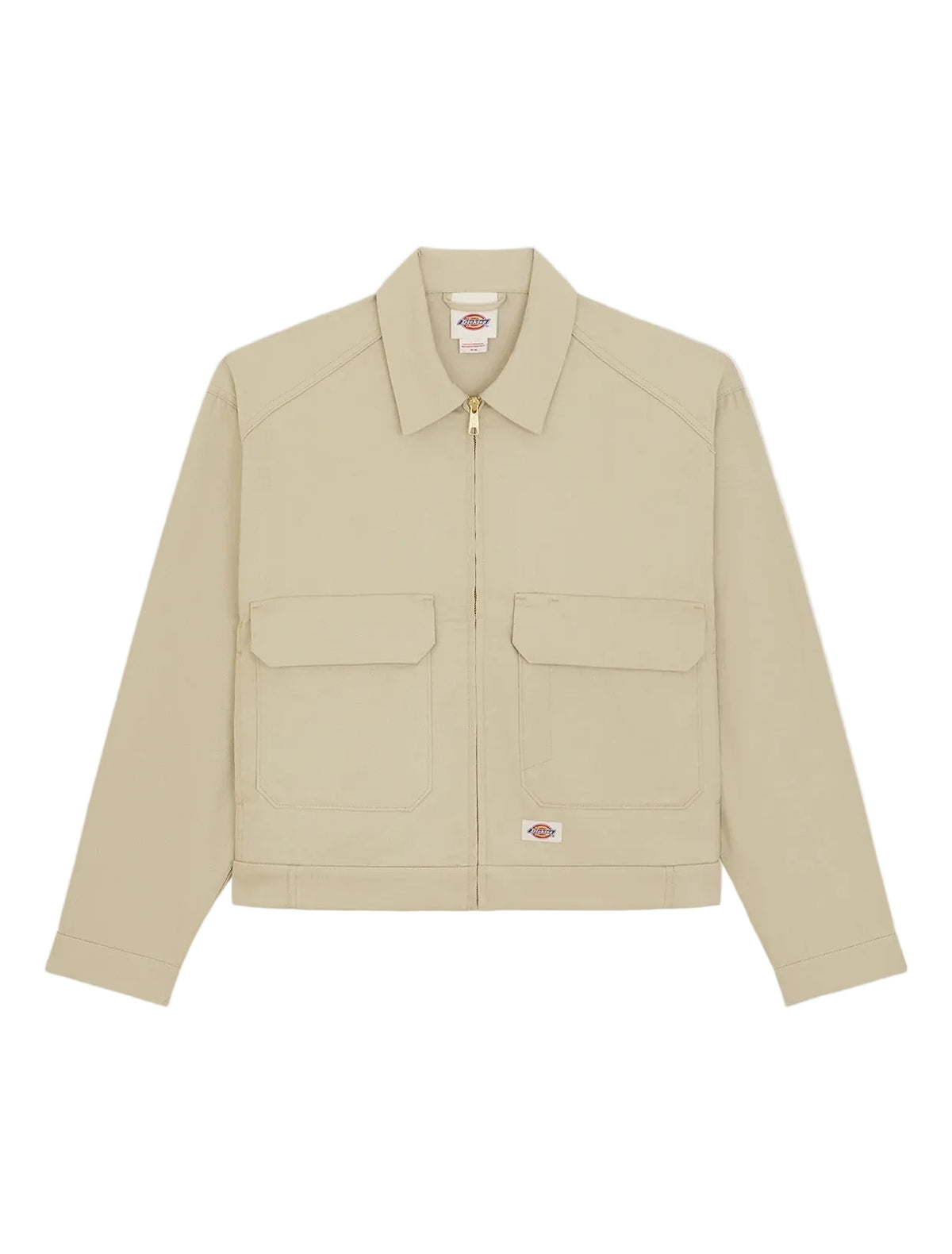 Hemp twill trucker jacket
