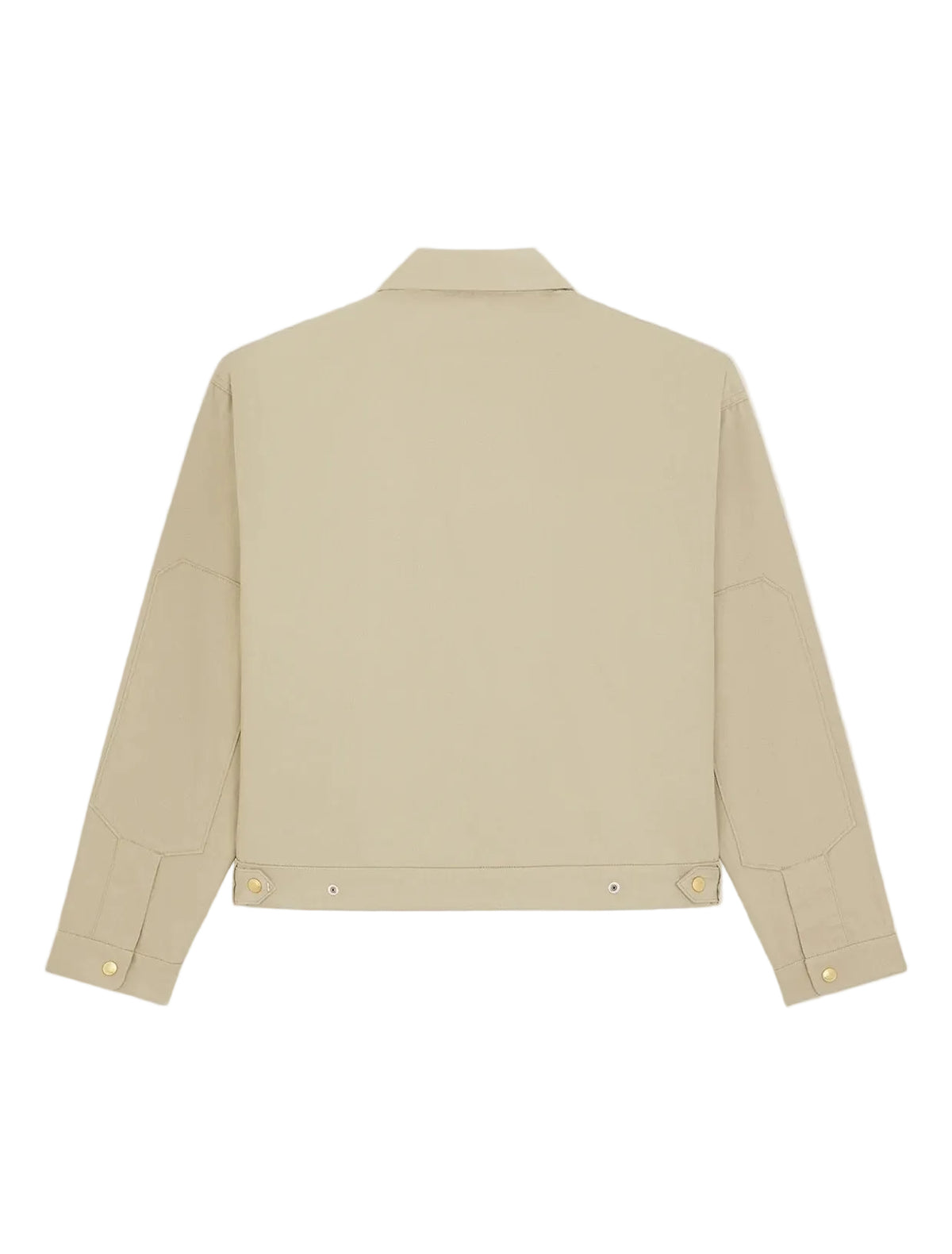 Hemp twill trucker jacket