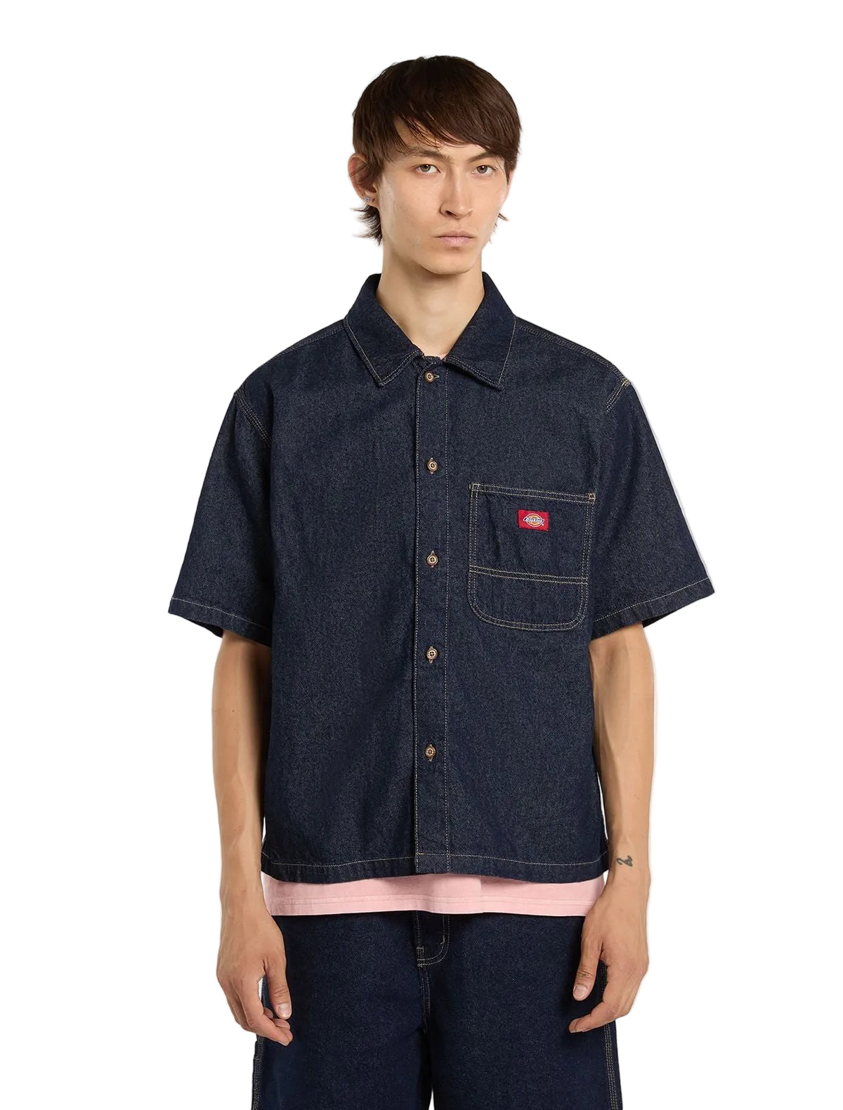 Denim Shirt SS Rinsed