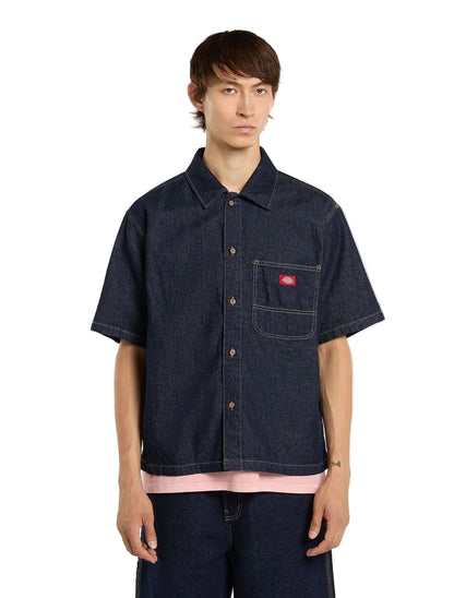 Denim Shirt SS Rinsed