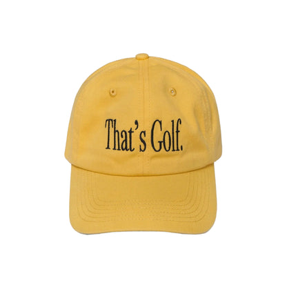 Thats´s Golf Dad Hat Yellow