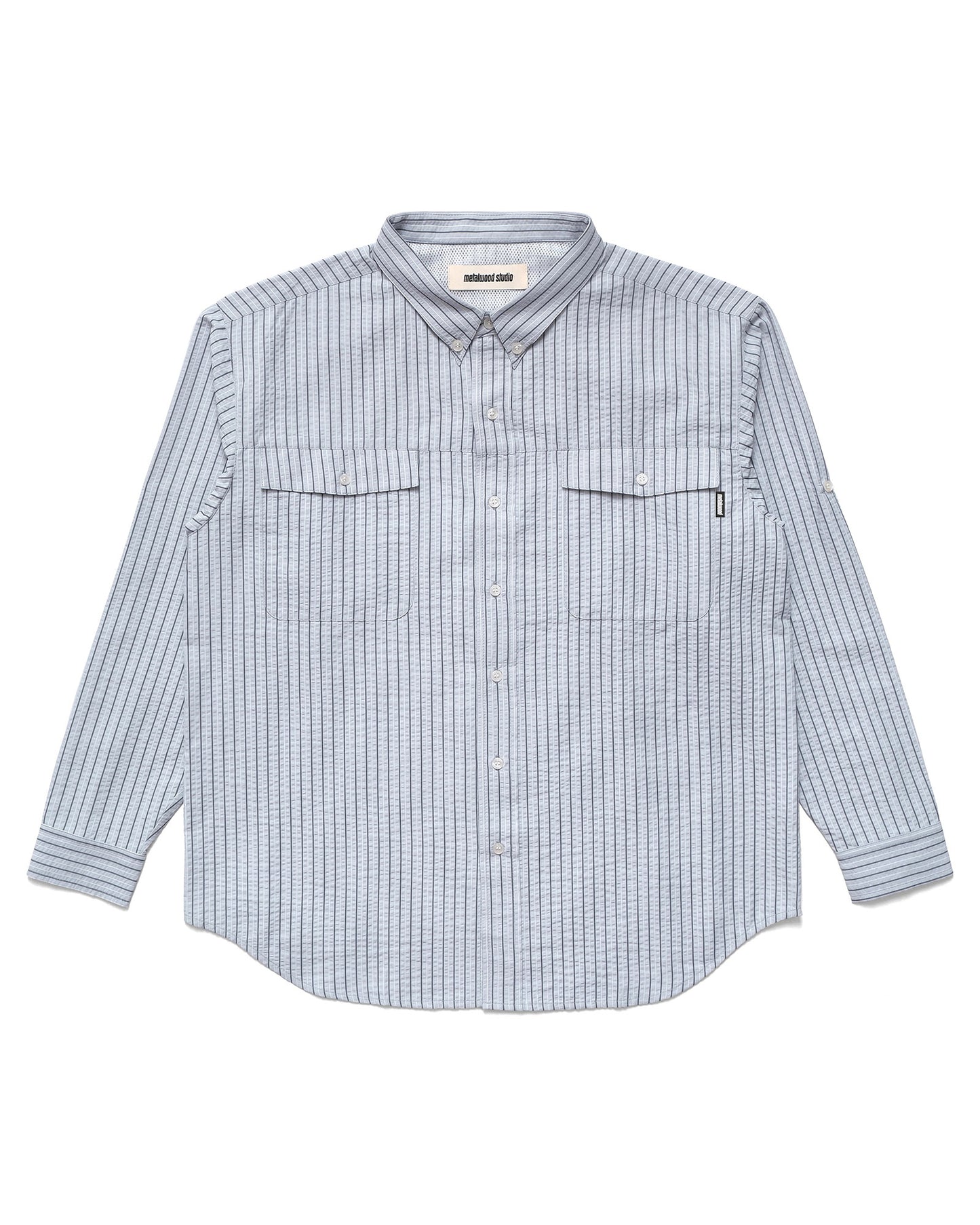 Seersucker Fishing Shirt