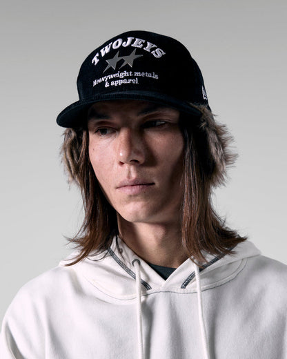 New Era X TwoJeys Black Downflap 59FIFTY