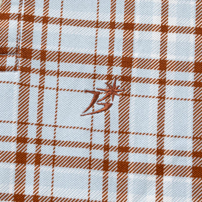 Plaid S/S Polo Shirt