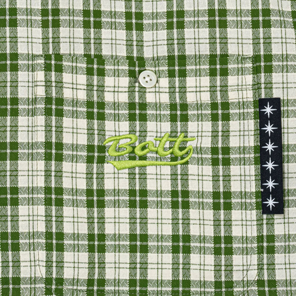Plaid S/S Shirt Green