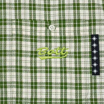 Plaid S/S Shirt Green