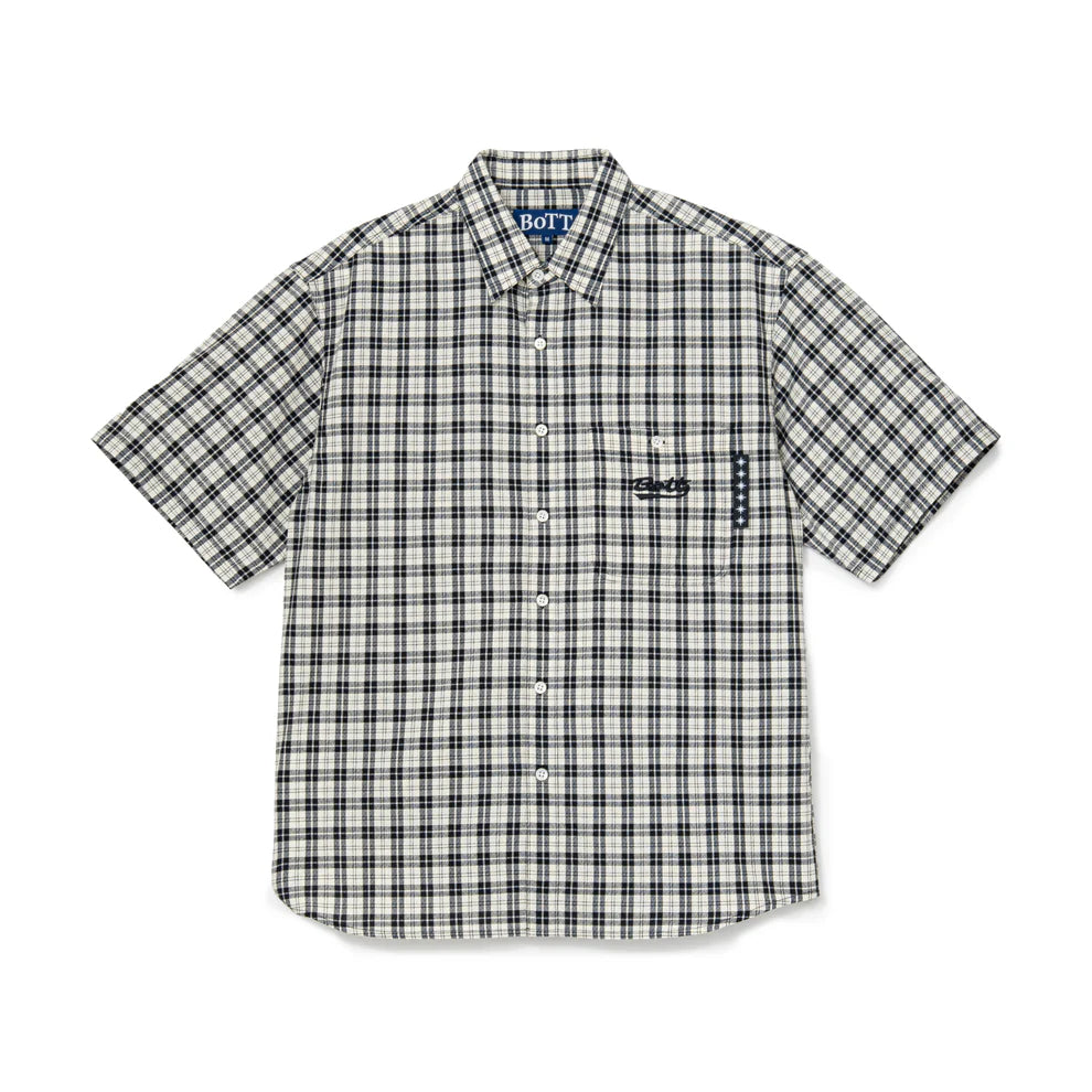 Plaid S/S Shirt Black