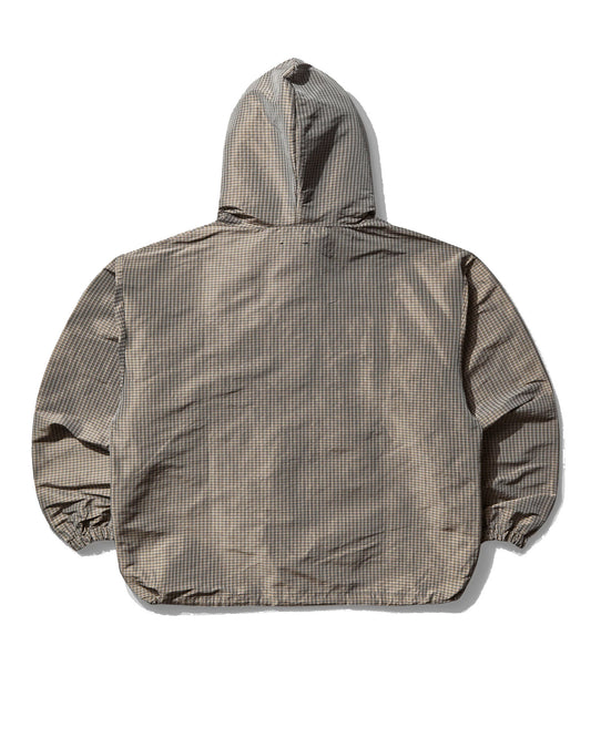 Masked Check Anorak