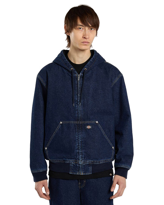 Hilham Hooded Jacket Dark Indigo