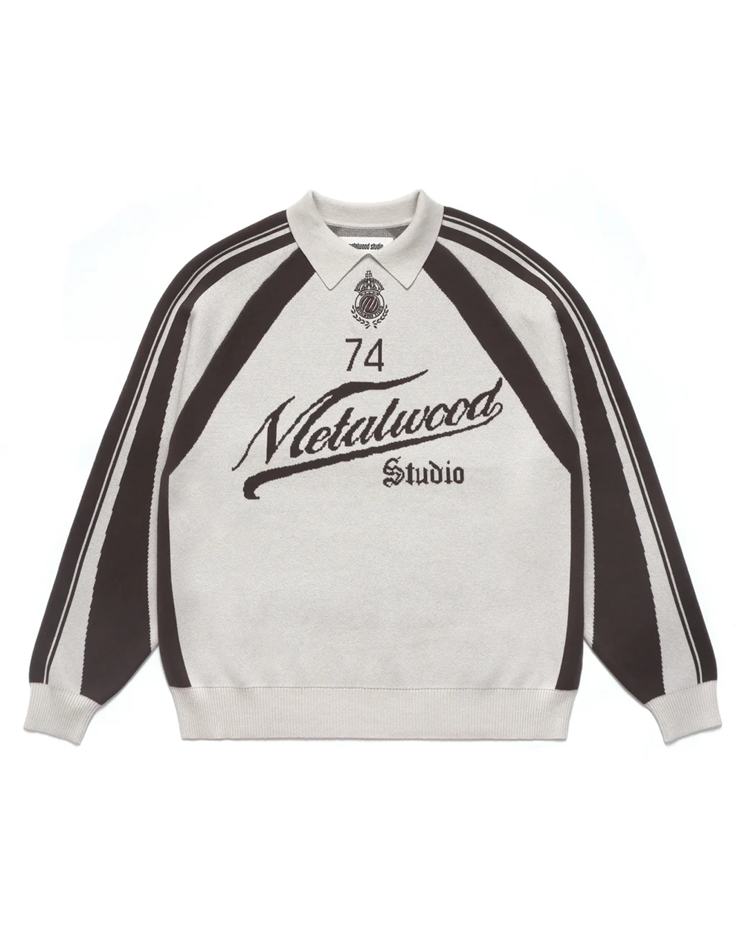 Knit Football Sweater