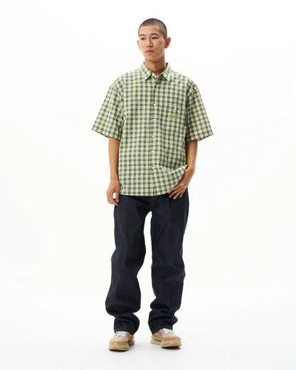 Plaid S/S Shirt Green