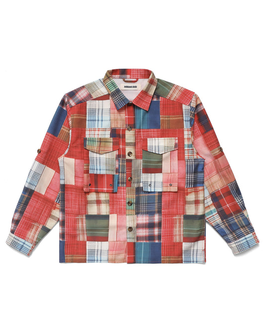 Madras Patch Explorer Shirt