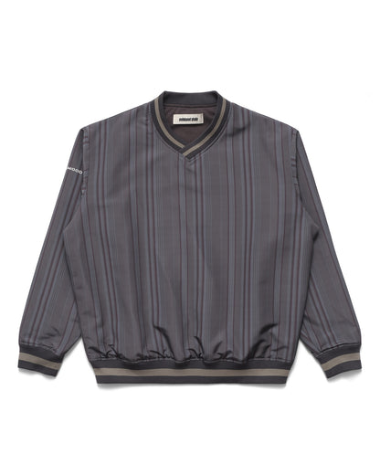 Lined V-Neck Pullover Windbreaker