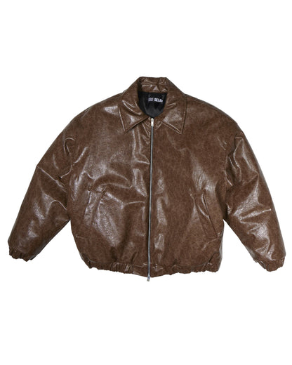 Valpo Faux Leather Jacket
