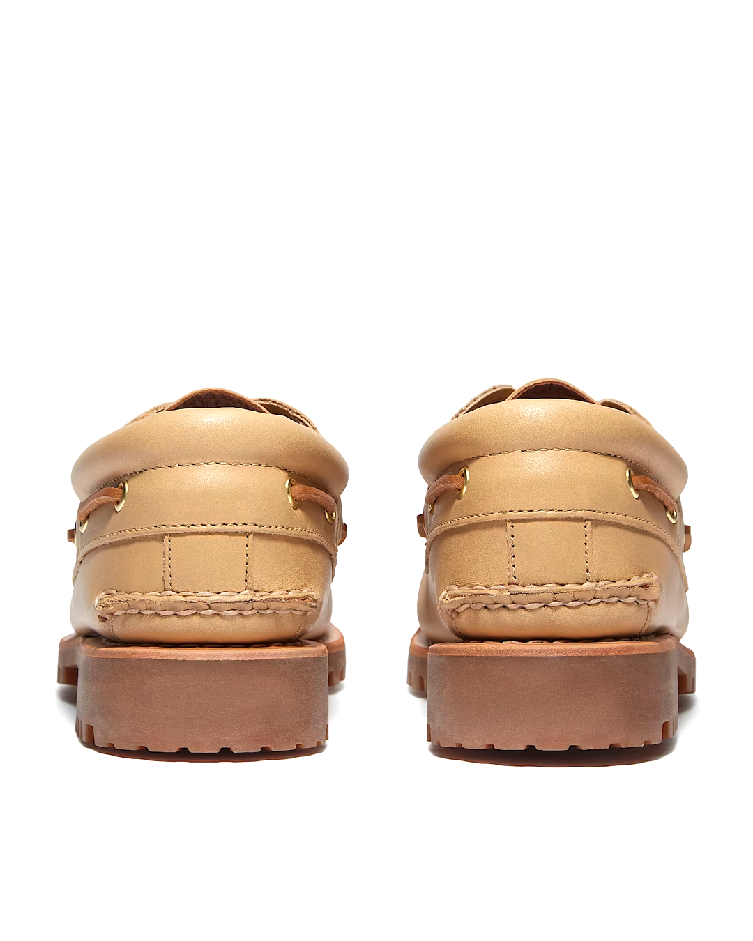Authentic 3-Eye Boat Shoe Beige